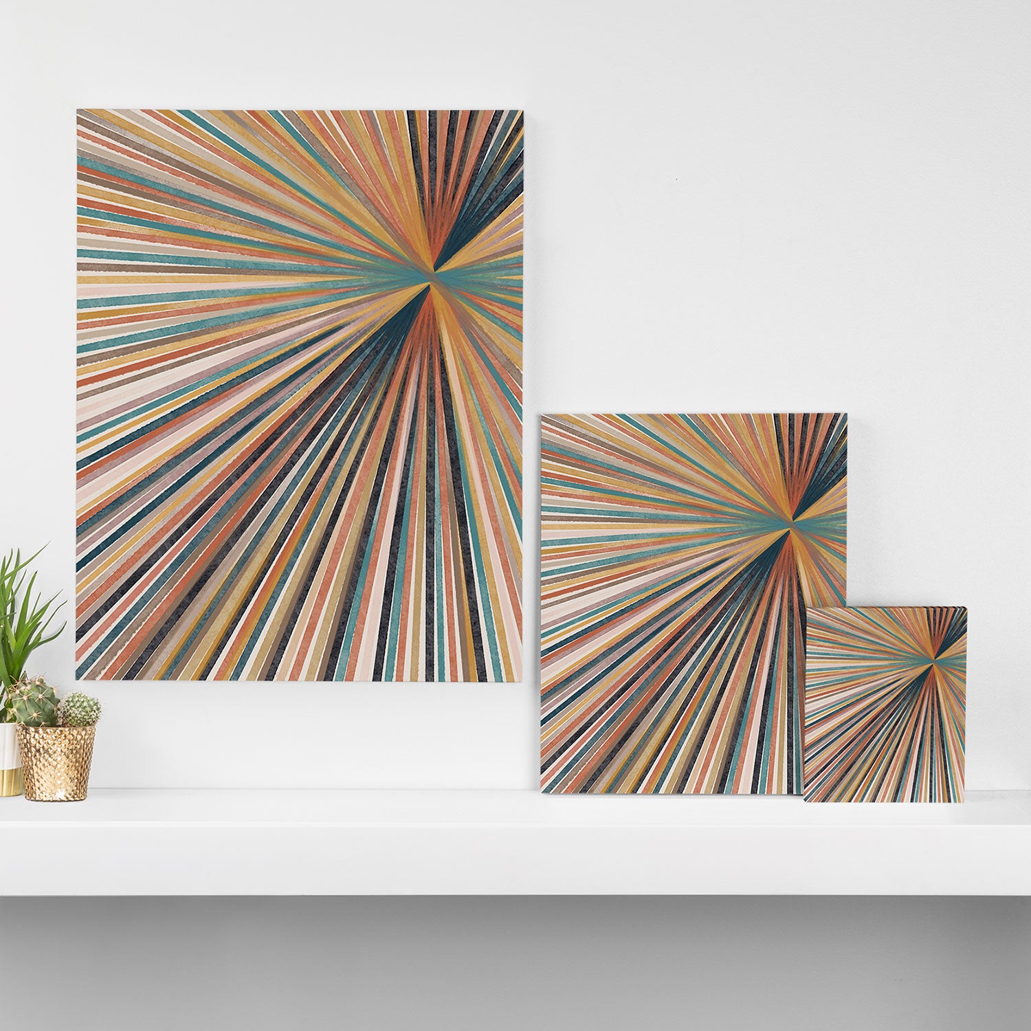 Summer Burst Art Print Canvas Print Gallery Image 3