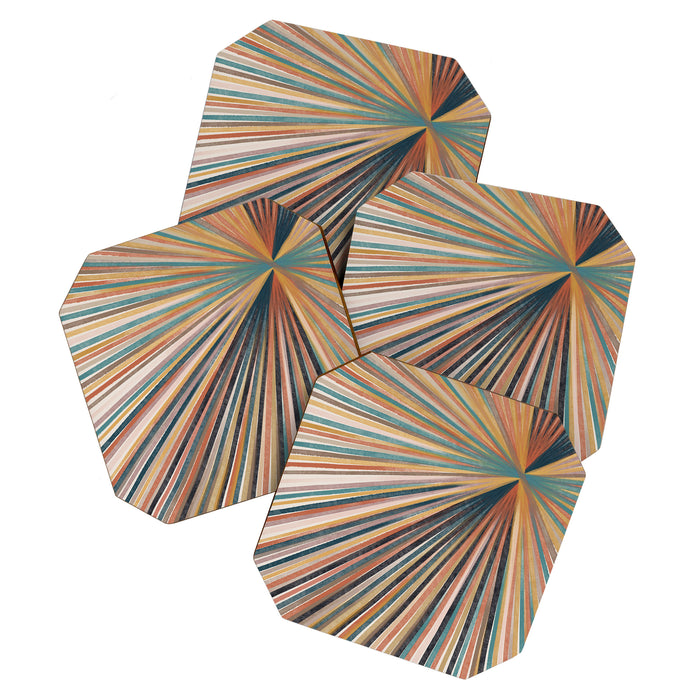 Summer Burst Art Print Coaster Gallery Image 1