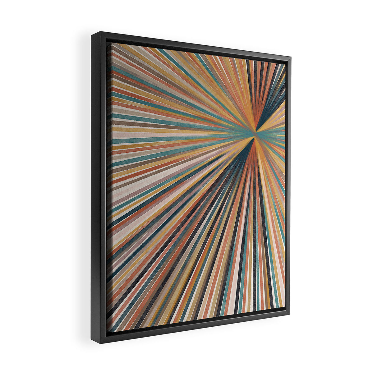 Summer Burst Art Print Framed Canvas Print Gallery Image 2