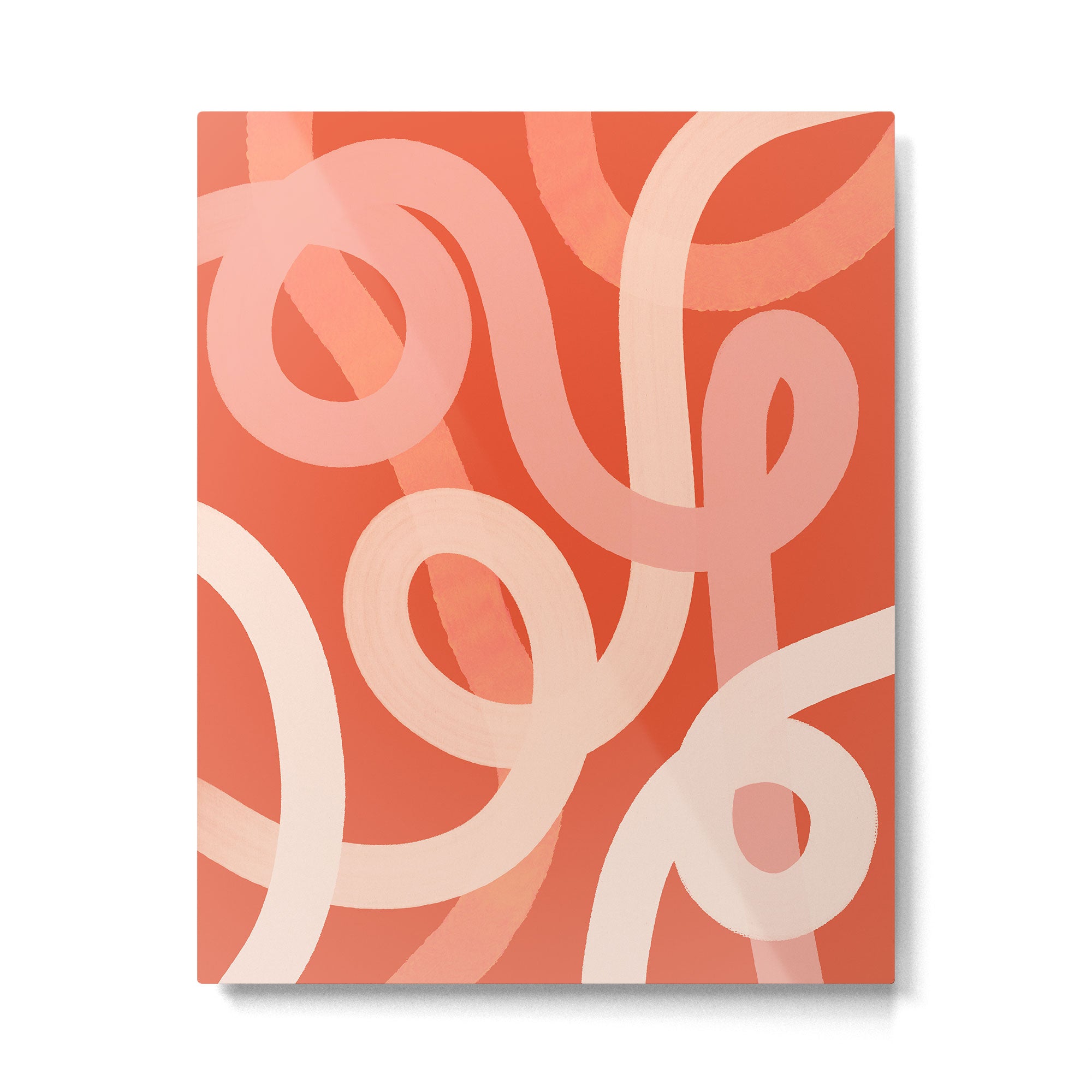 Summer Lines - Minimal Art Print Metal Print Gallery Image 4