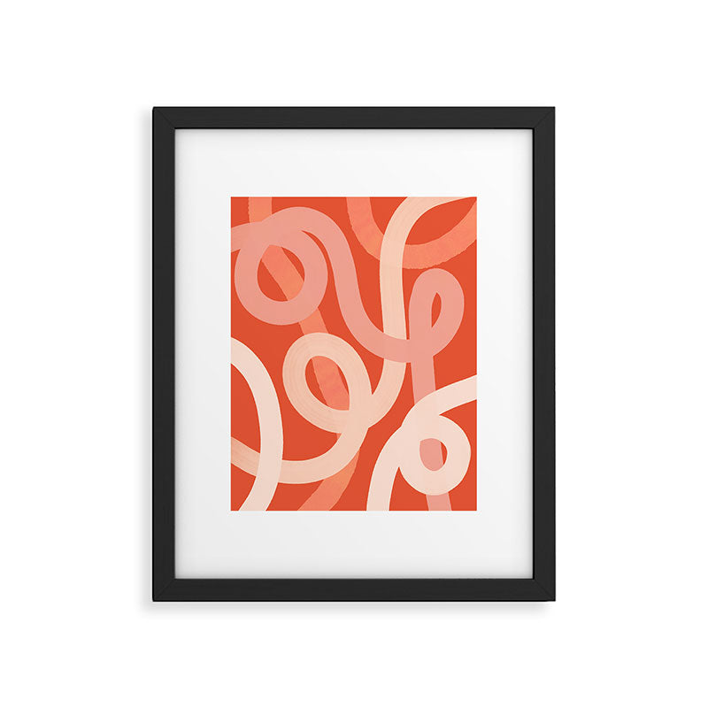 Summer Lines - Minimal Art Print Framed Art Print Gallery Image 5