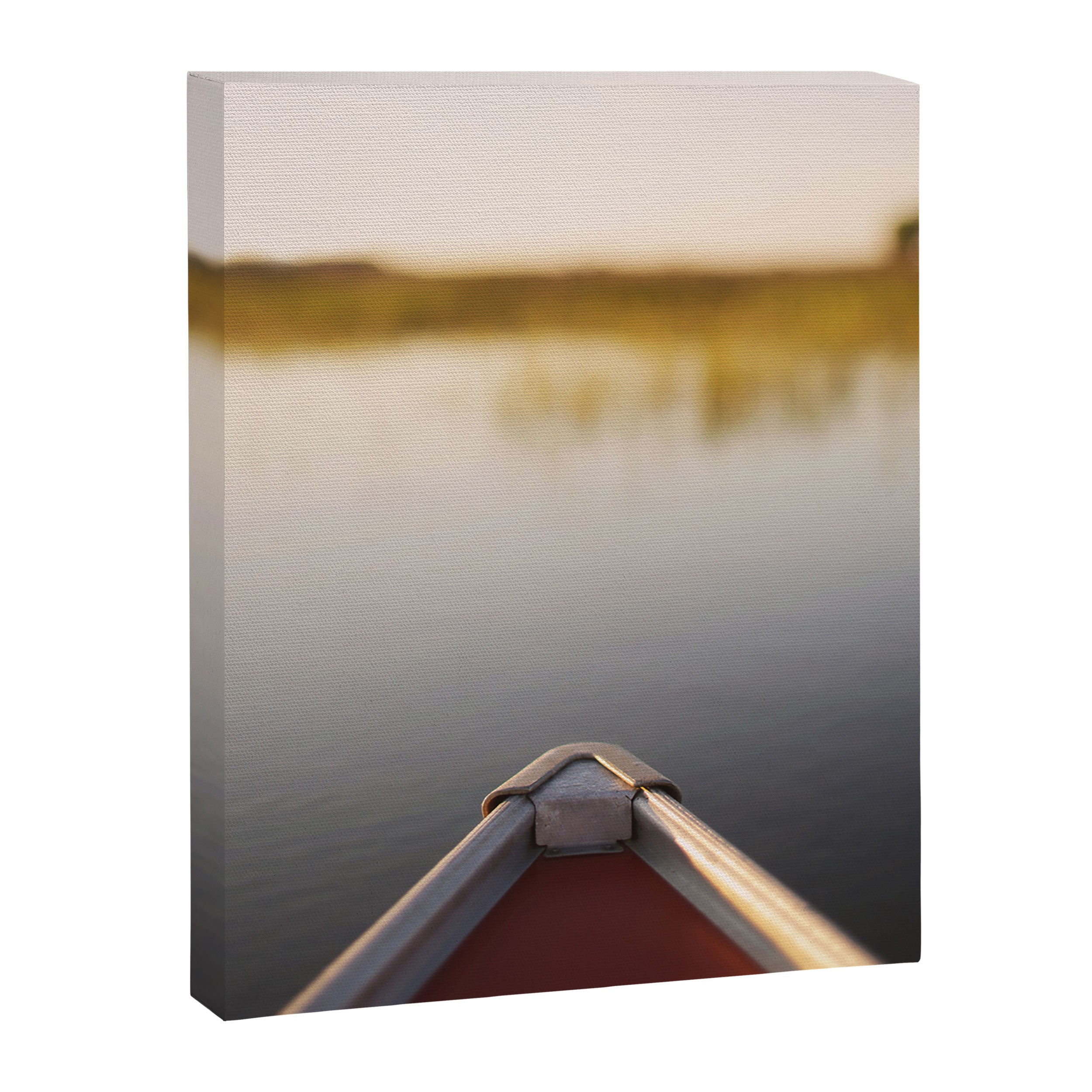 Sunrise Canoe #2 Canvas Print Gallery Image 6