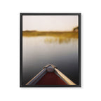 Sunrise Canoe #2 Framed Canvas Print Gallery Image 6