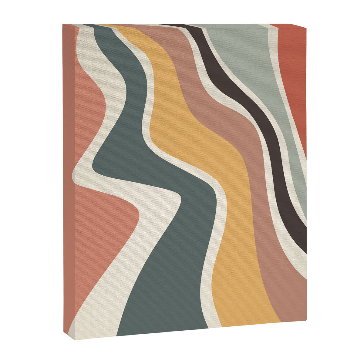 Sway - Modern Abstract Print Canvas Print Gallery Image 8