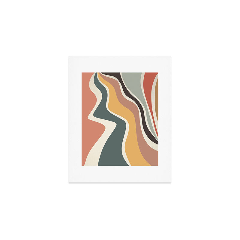 Sway - Modern Abstract Print Art Print Gallery Image 1