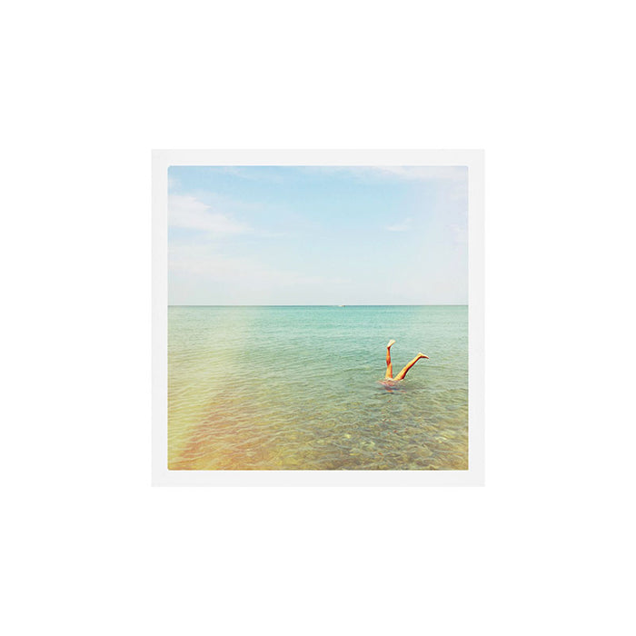 Turquoise Handstand Art Print Gallery Image 1