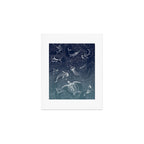 Cosmic Ocean  COLOR GRAD -  turquoise Art Print Gallery Image 1