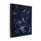 Cosmic Ocean Framed Canvas Print Gallery Image 2