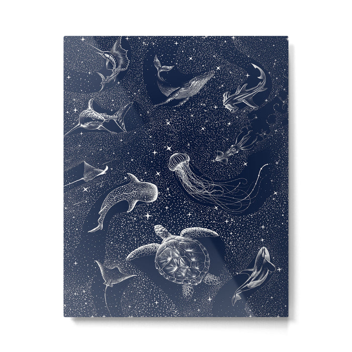 Cosmic Ocean Metal Print Gallery Image 1