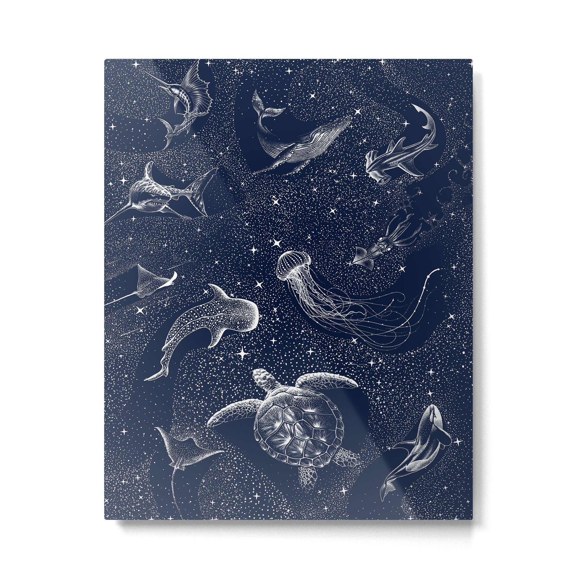 Cosmic Ocean Metal Print Gallery Image 4