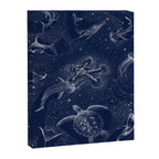 Cosmic Ocean with astronaut Canvas Print Gallery Image 8