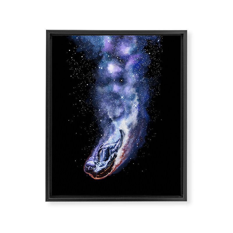 Fallstronaut Framed Canvas Print Gallery Image 6