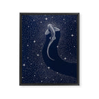 Leopard Shark in Cosmos Framed Canvas Print Gallery Image 8