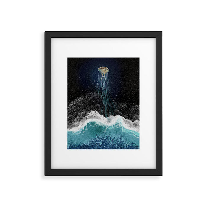 On the edge of the cosmos Framed Art Print Gallery Image 1