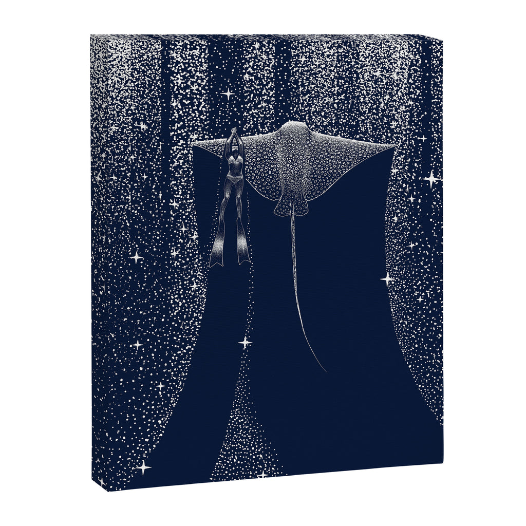 Star Collector And Diver Ver 2.0 Canvas Print Gallery Image 8