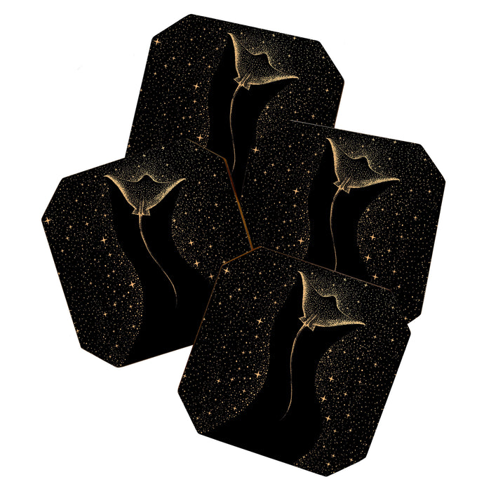 Star Collector Dark GOLD Version Coaster Gallery Image 1