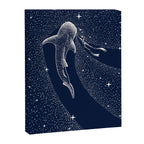 Star Eater And Diver Canvas Print Gallery Image 8