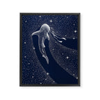 Star Eater And Diver Framed Canvas Print Gallery Image 8
