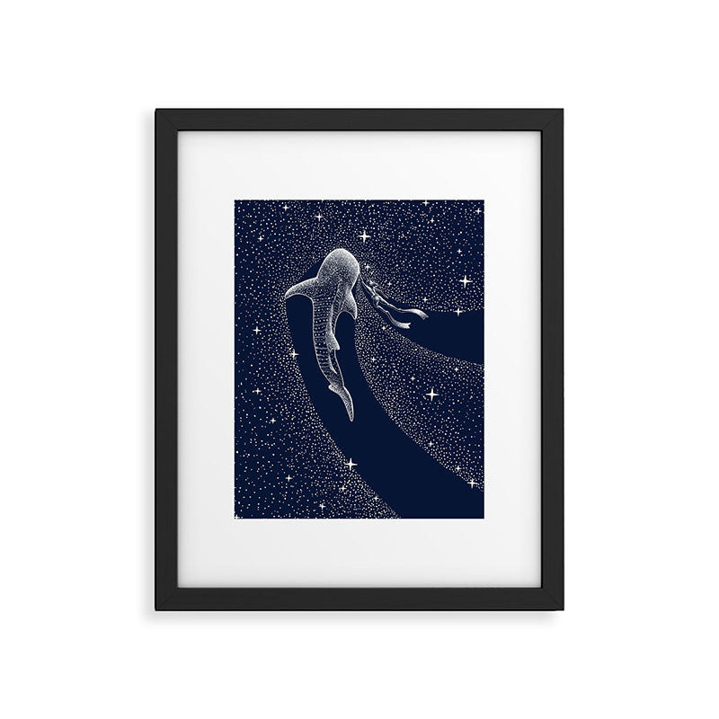 Star Eater And Diver Framed Art Print Gallery Image 6