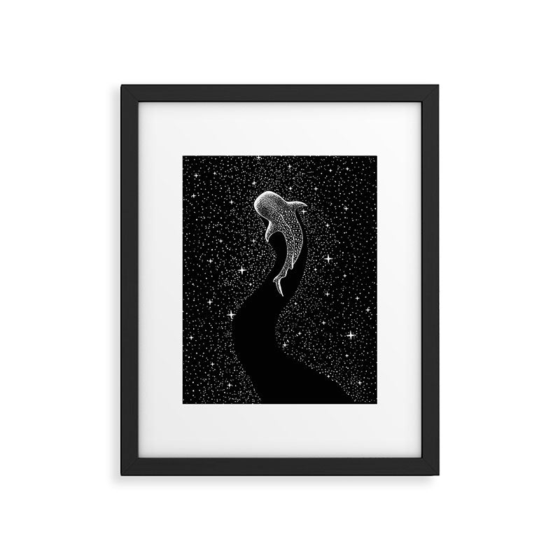 Star Eater (Black Version) Framed Art Print Gallery Image 6