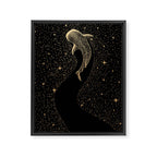 Star Eater Dark GOLD Version Framed Canvas Print Gallery Image 8