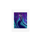 Star eater in northern lights Art Print Gallery Image 1