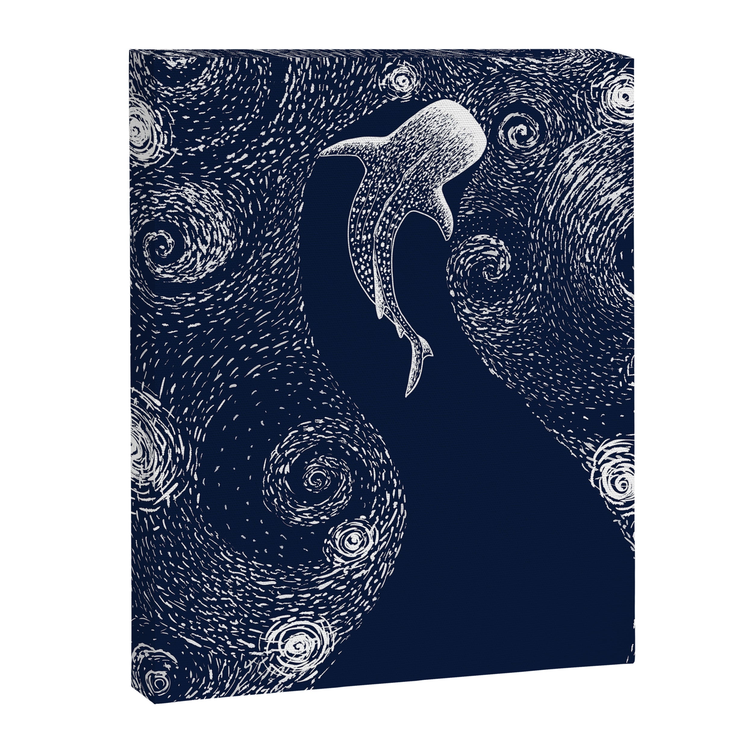 Star eater in Van Gogh style Canvas Print Gallery Image 8