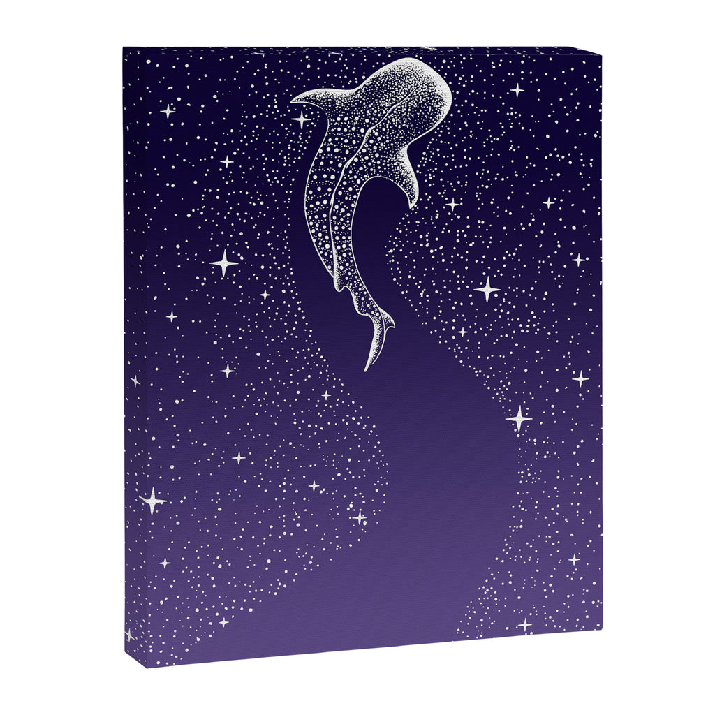 Star Eater - space from Dark Blue to Purple Canvas Print Gallery Image 8