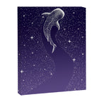 Star Eater - space from Dark Blue to Purple Canvas Print Gallery Image 8