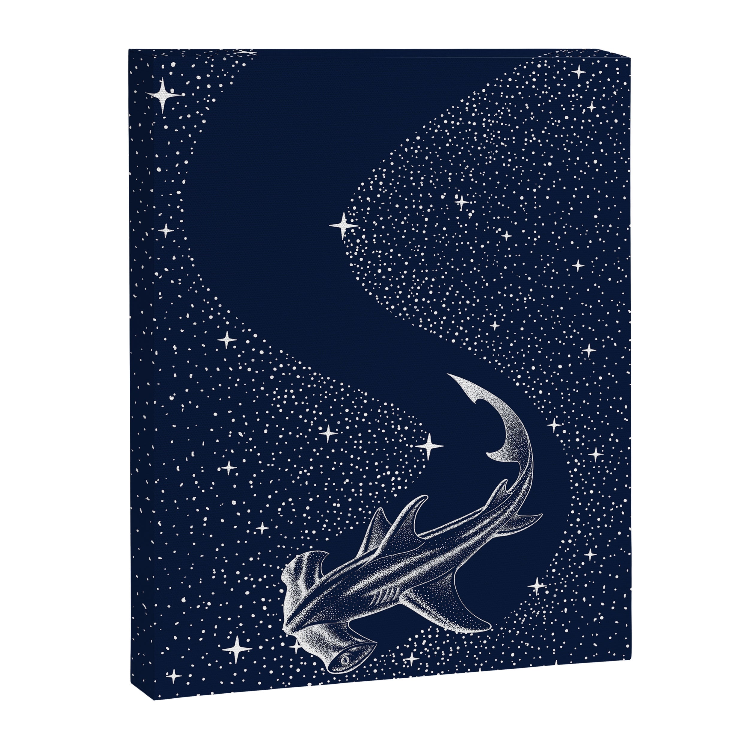 Starry Hammerhead Canvas Print Gallery Image 8