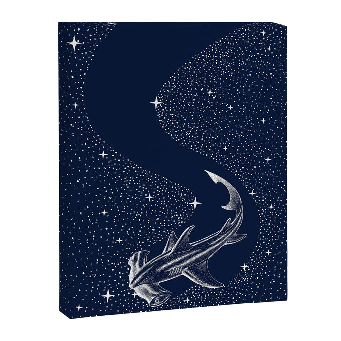 Starry Hammerhead Canvas Print Gallery Image 1