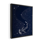 Starry Hammerhead Framed Canvas Print Gallery Image 2