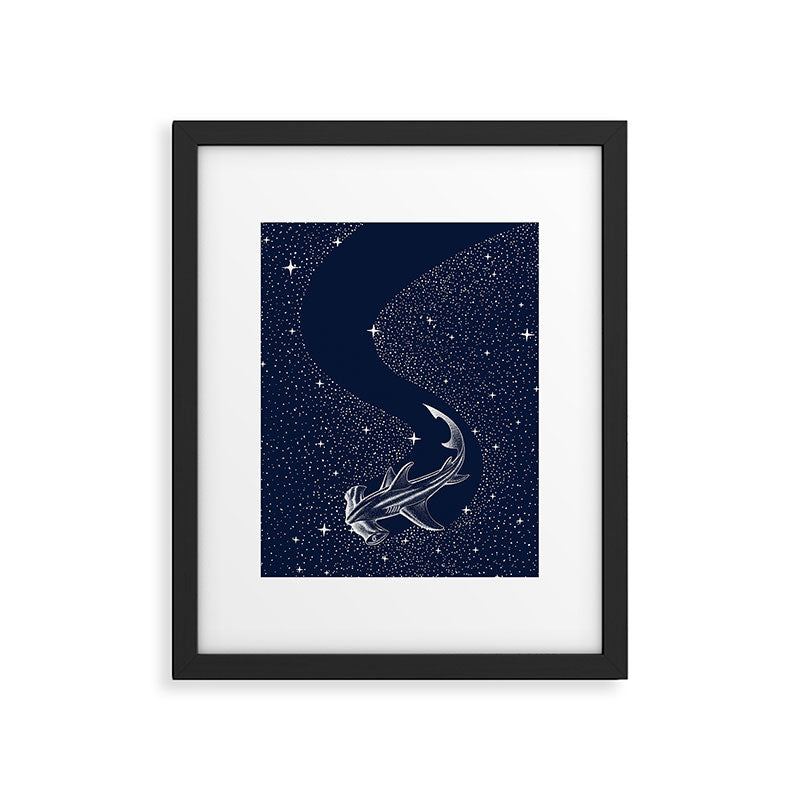 Starry Hammerhead Framed Art Print Gallery Image 6