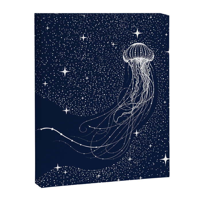 starry jellyfish Canvas Print Gallery Image 1