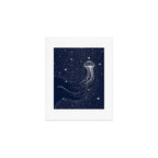 starry jellyfish Art Print Gallery Image 1
