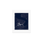 Starry Shark Art Print Gallery Image 1