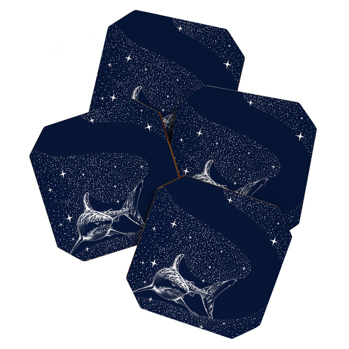 Starry Shark Coaster Gallery Image 1