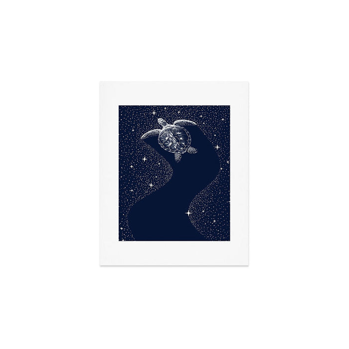 Starry Turtle Art Print Gallery Image 1