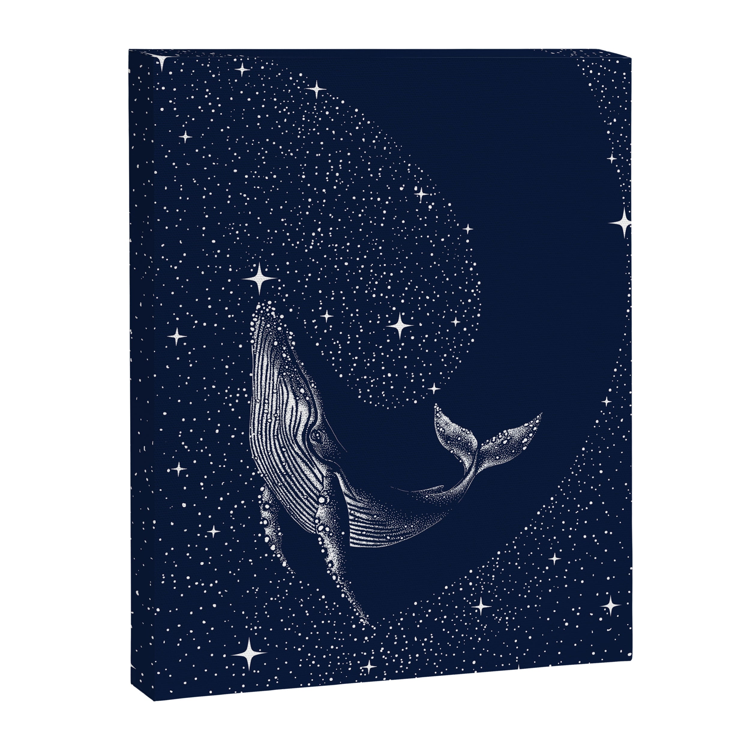 starry whale Canvas Print Gallery Image 8