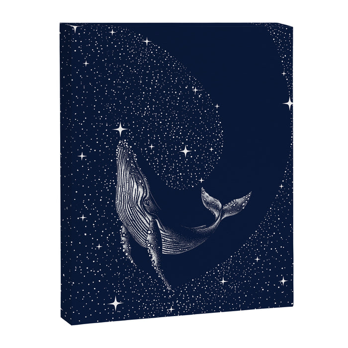 starry whale Canvas Print Gallery Image 1