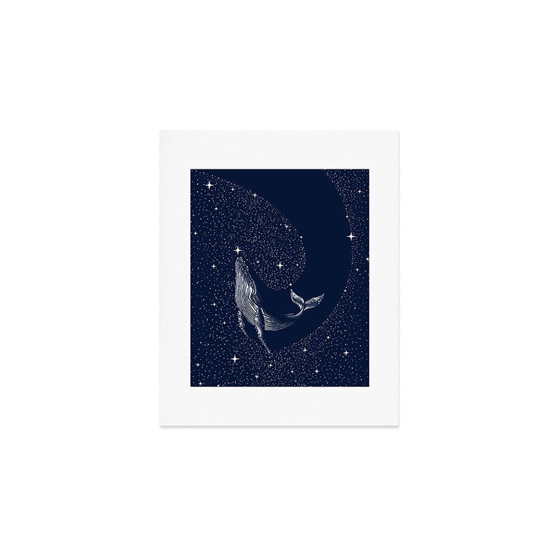 starry whale Art Print Gallery Image 1