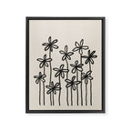 A Field Of Flowers Framed Canvas Print Gallery Image 6