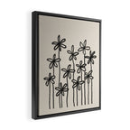 A Field Of Flowers Framed Canvas Print Gallery Image 2