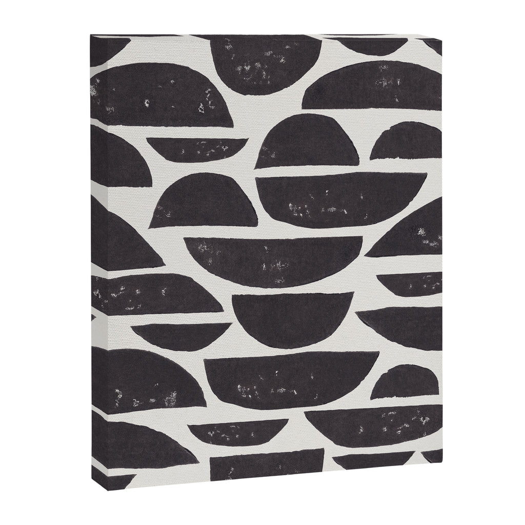 Abstract Linocut Pattern #4 Canvas Print Gallery Image 6
