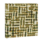 Abstract Linocut Pattern #6 Canvas Print Gallery Image 3