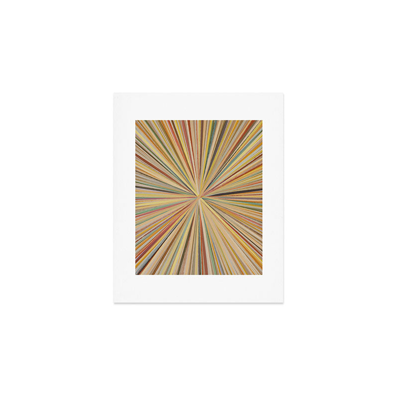 Abstract Pastel Bloom Art Print Gallery Image 1
