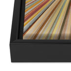 Abstract Pastel Bloom Framed Canvas Print Gallery Image 3