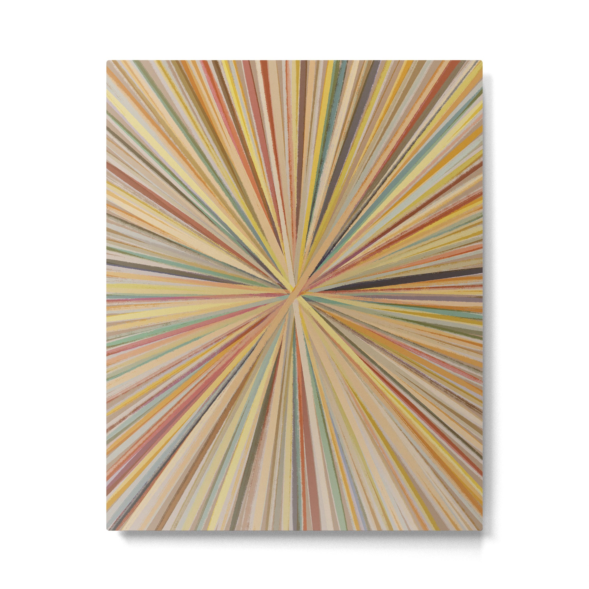 Abstract Pastel Bloom Metal Print Gallery Image 6
