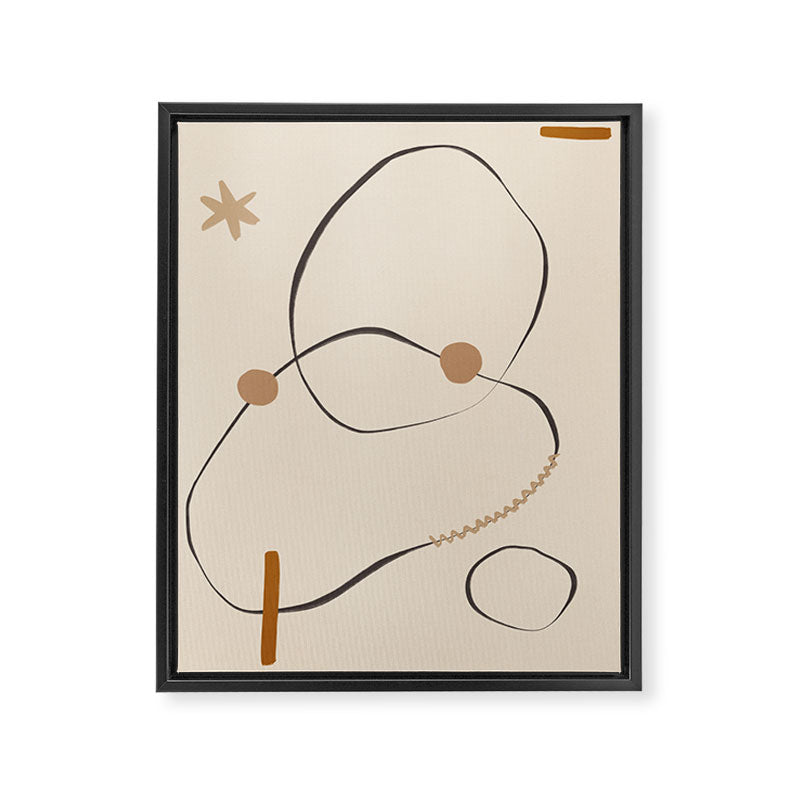Abstract Stories #1 Framed Canvas Print Gallery Image 6