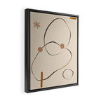 Abstract Stories #1 Framed Canvas Print Gallery Image 2